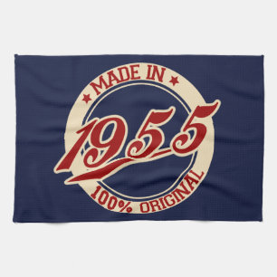 Made In 1955 Tea Towel
