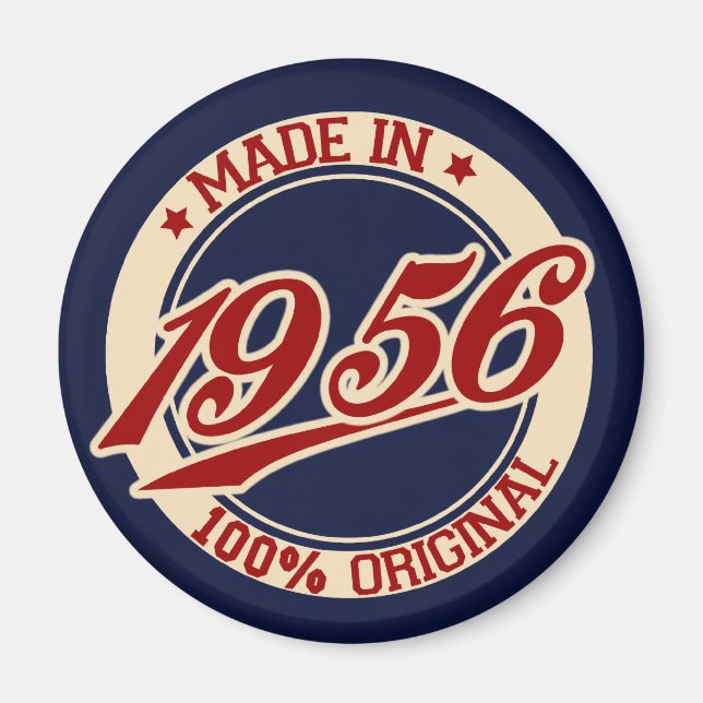 Made In 1956 Magnet (Front)