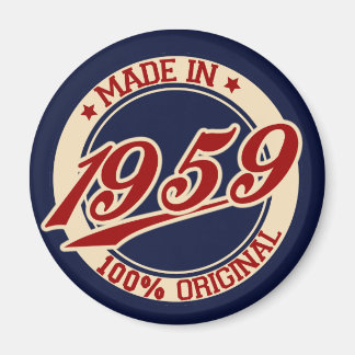 Made In 1959 Magnet