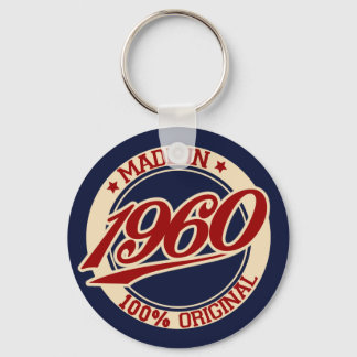 Made In 1960 Key Ring