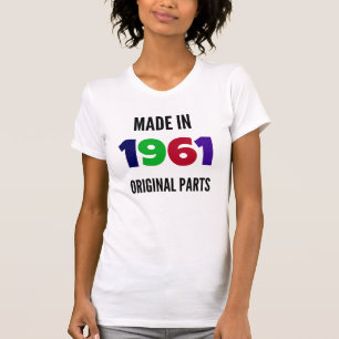 Made in 1961, birthday T-Shirt