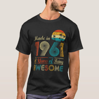 Made In 1961 Vintage Retro 60 Years Old 60Th Birth T-Shirt
