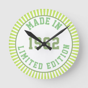 Made in 1962 round clock
