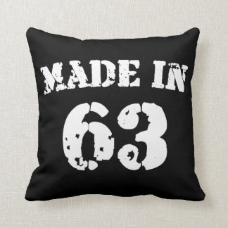 Made In 1963 Cushion