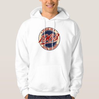 Made In 1963 Hoodie