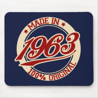 Made In 1963 Mouse Pad