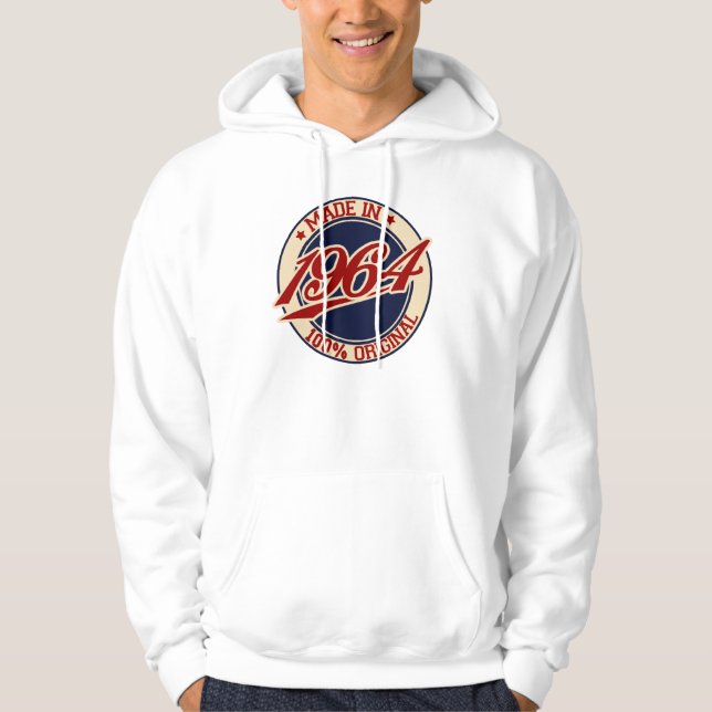 Made In 1964 Hoodie (Front)