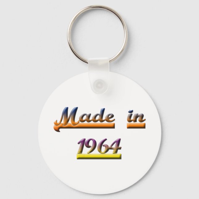 MADE IN 1964 KEY RING (Front)