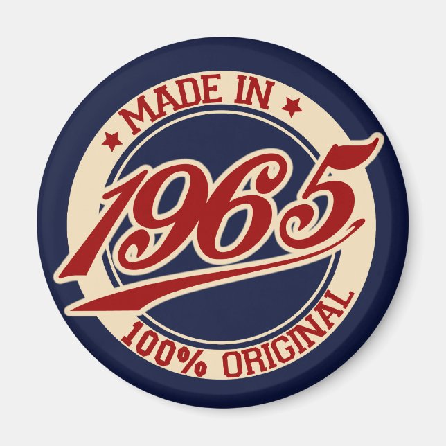 Made In 1965 Magnet (Front)