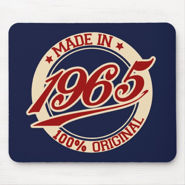 Made In 1965 Mouse Pad (Front)
