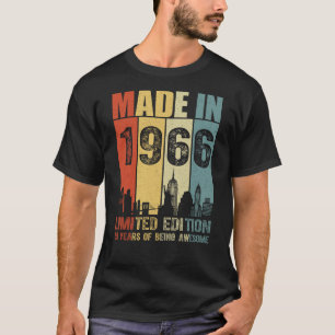 Made In 1966 Limited Edition 59 Years T-Shirt