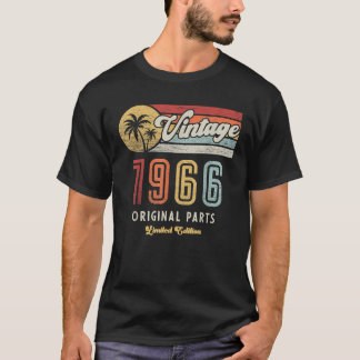 Made in 1966 Limited Edition Gift Funny Retro T-Shirt