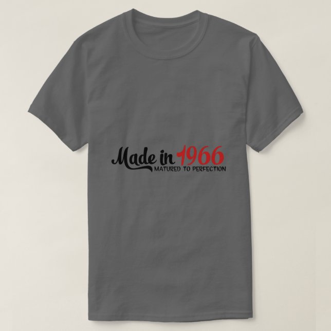 made in 1966 T-Shirt (Design Front)