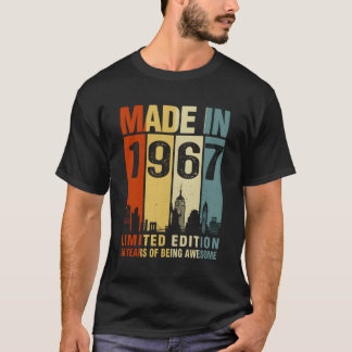 Made In 1967 56 Years Of Being Awesome T-Shirt