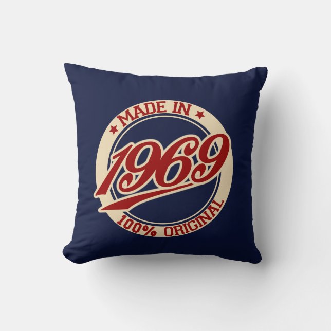 Made In 1969 Cushion (Front)