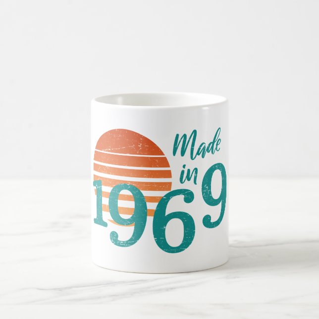 Made In 1969 Vintage Coffee Mug (Center)