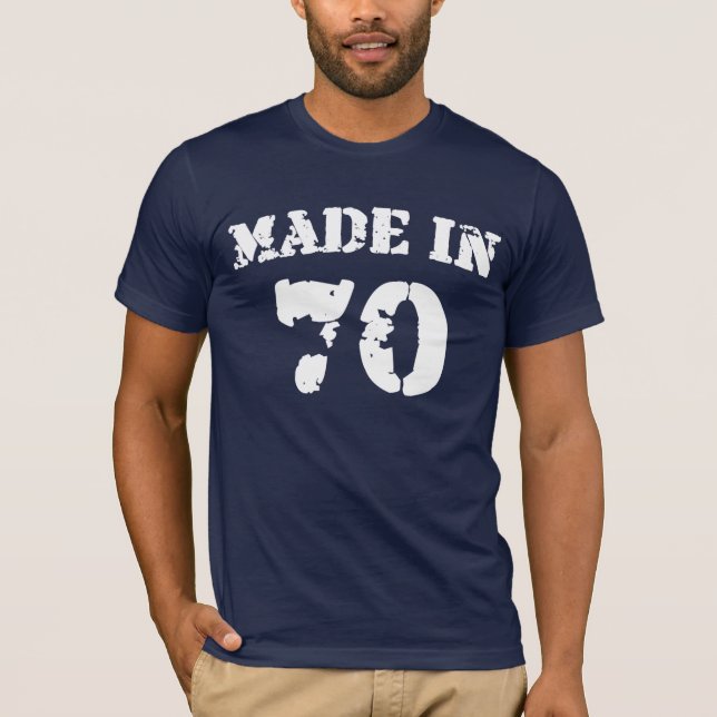 Made In 1970 Shirt (Front)