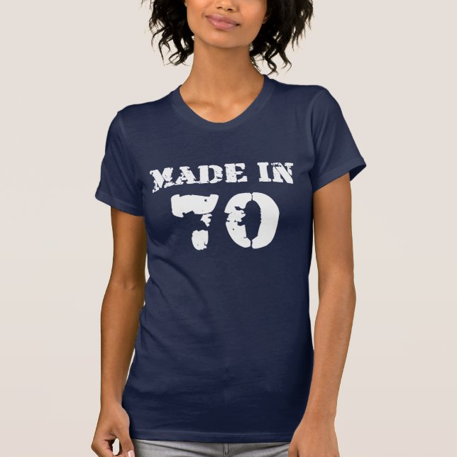 Made In 1970 Shirt (Front)