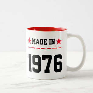 Made in 1976 Two-Tone coffee mug