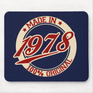 Made In 1978 Mouse Pad