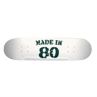 Made In 1980 Skateboard