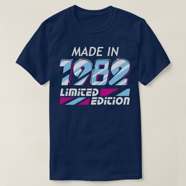 Made in 1982 All Original Parts 1 T-Shirt (Design Front)
