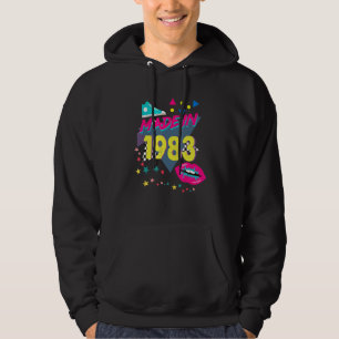 Made In 1983 39th Birthday 80s 90s 1990s 1980s Nos Hoodie