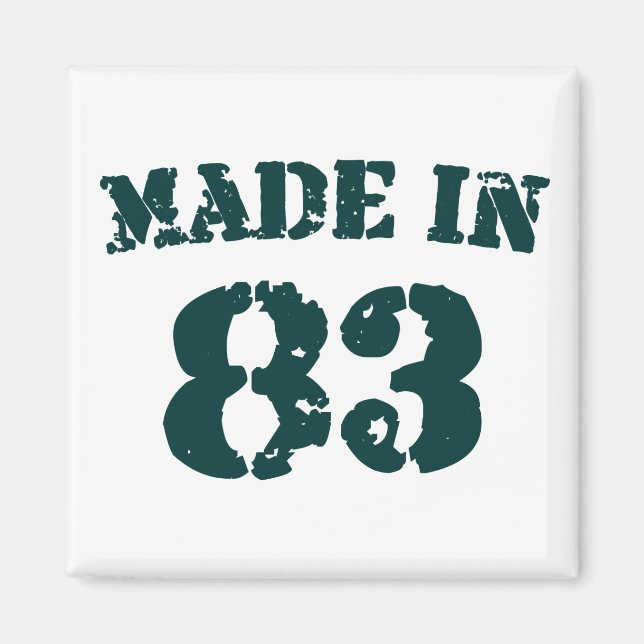 Made In 1983 Magnet (Front)