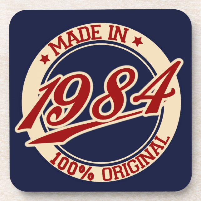 Made In 1984 Coaster (Front)