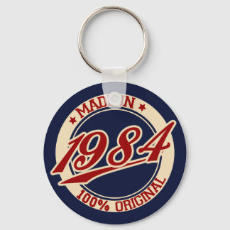 Made In 1984 Key Ring