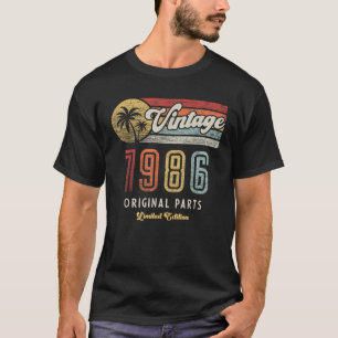 Made in 1986 40 Year Old Funny Classic Gift Retro T-Shirt