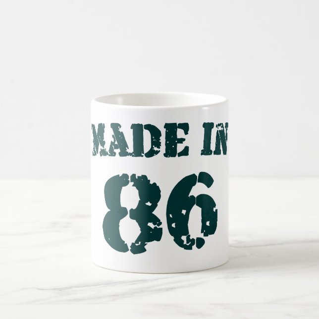 Made In 1986 Coffee Mug (Center)