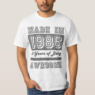 Made in 1986 T-Shirt