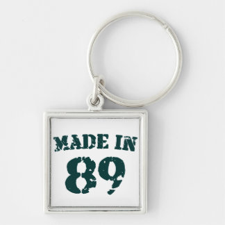 Made In 1989 Key Ring