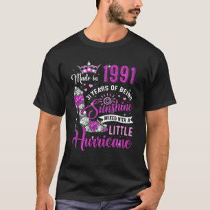 Made In 1991 31 Year Old Gifts Womens Sunshine 31S T-Shirt