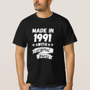 made in 1991 with original parts, T-Shirt