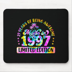 Made In 1997 Limited Edition 29 Birthday 29 Year O Mouse Pad