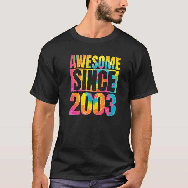 Made In 2003 20 Year Of Being Awesome 20 Birthday  T-Shirt (Front)
