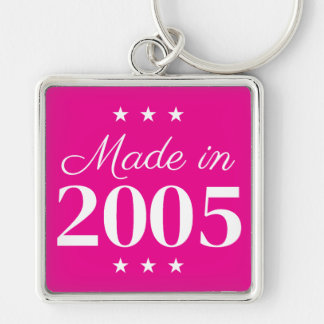 Made in 2005 Limited Edition Text Key Ring