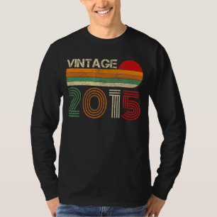 Made In 7 Year Old Vintage 2015 7th Birthday T-Shirt