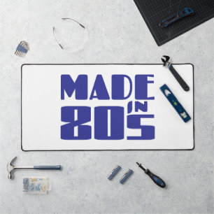 Made in 80s desk mat