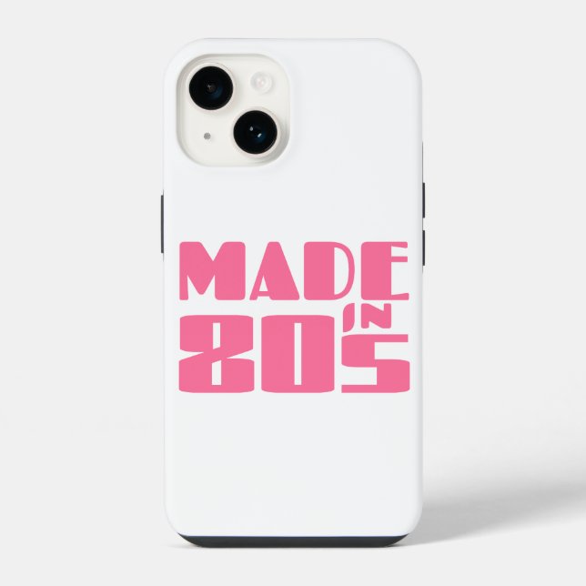 Made in 80s iPhone case (Back)