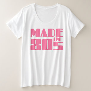 Made in 80s plus size T-Shirt