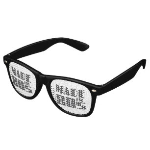 Made in 80s retro sunglasses