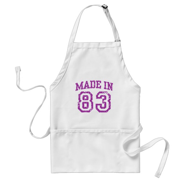 Made in 83 standard apron (Front)