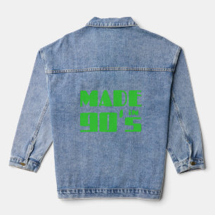Made in 90's denim jacket