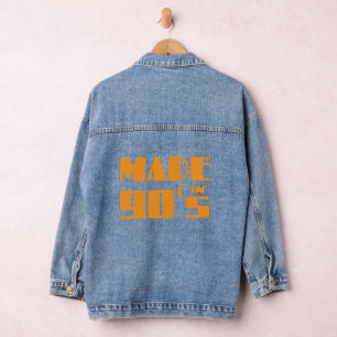 Made in 90's denim jacket