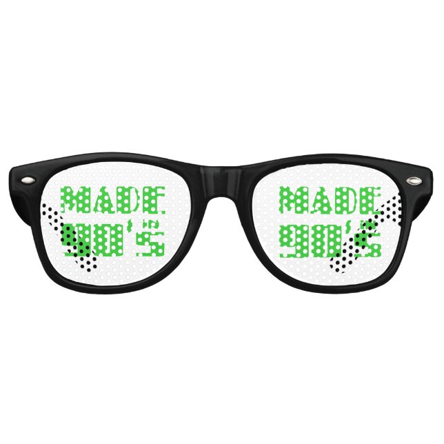 Made in 90's retro sunglasses (Front)