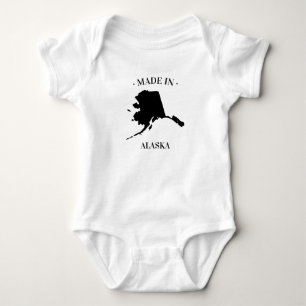Made in Alaska AK Baby Bodysuit