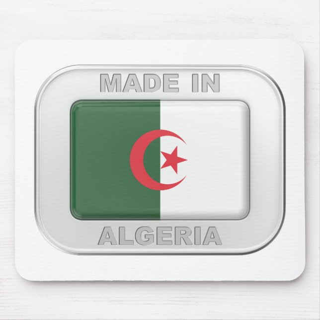 Made in Algeria Mouse Pad (Front)